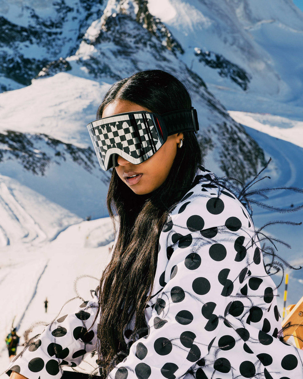 THE STREET MOUNTAIN SKI GOGGLES (INTERCHANGEABLE 3 LENSES)