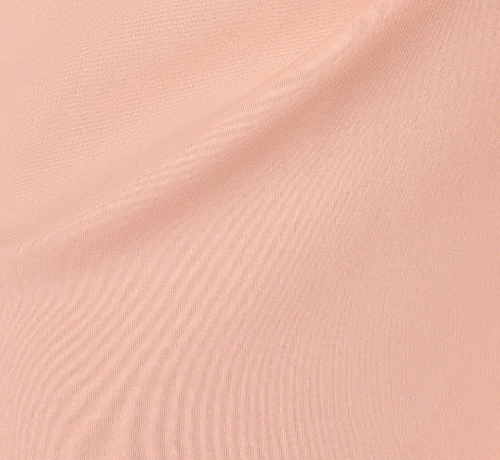One Shoulder Stretch Rosette Gown In Blush Whisper